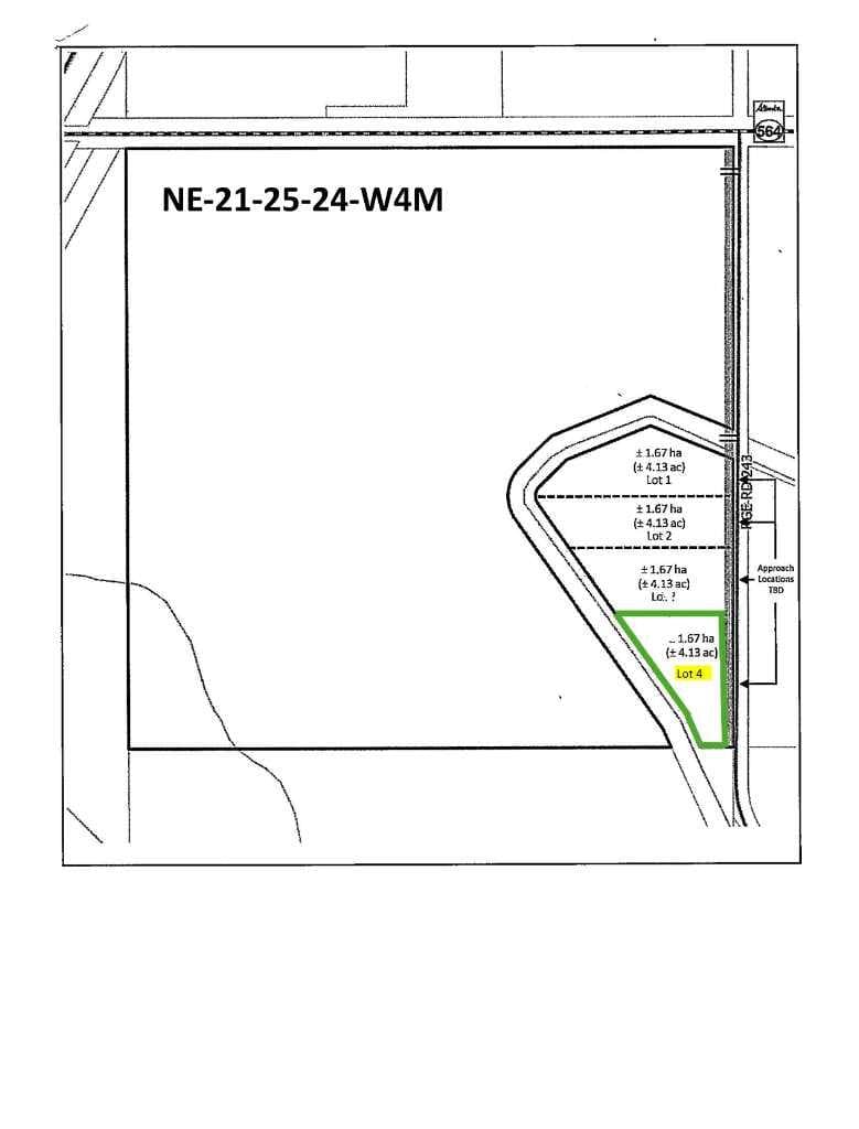Lot 4 Range Road 243 & Hwy 564 — photo 1