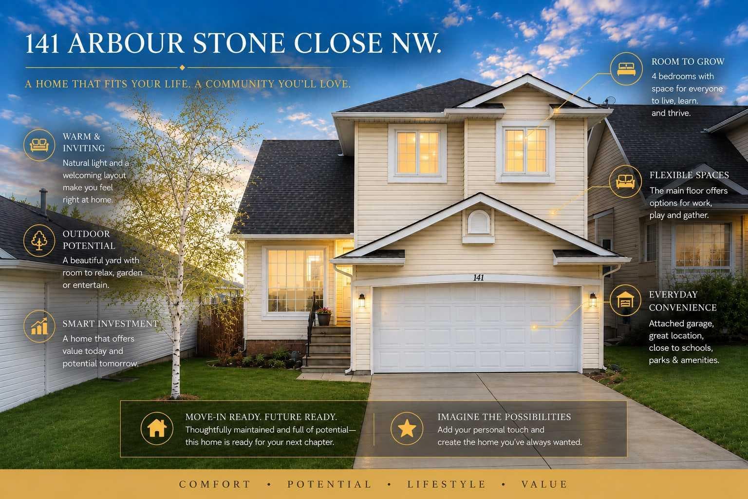 141 Arbour Stone Close NW — photo 1