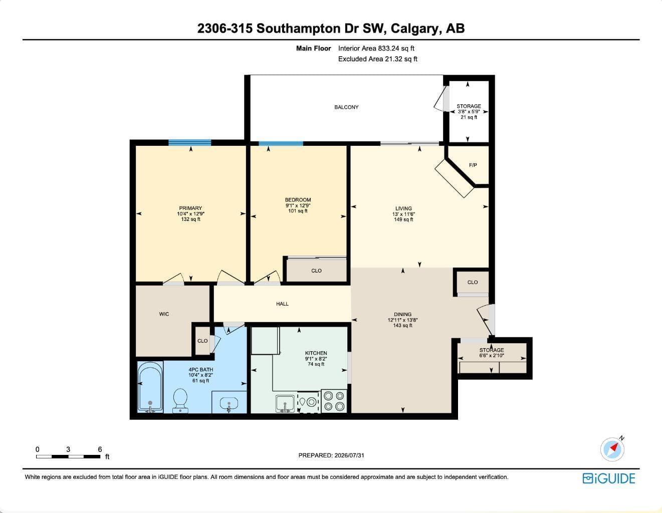 2306, 315 Southampton Drive SW — photo 2